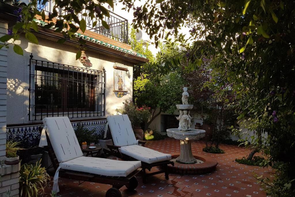 Casa En Granada Con Jardin, Facil Aparcamiento Calle Villa Buitenkant foto