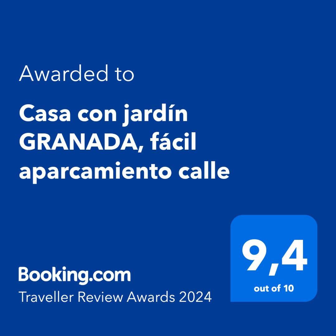 Casa En Granada Con Hermoso Jardin, Parking Calle Buitenkant foto